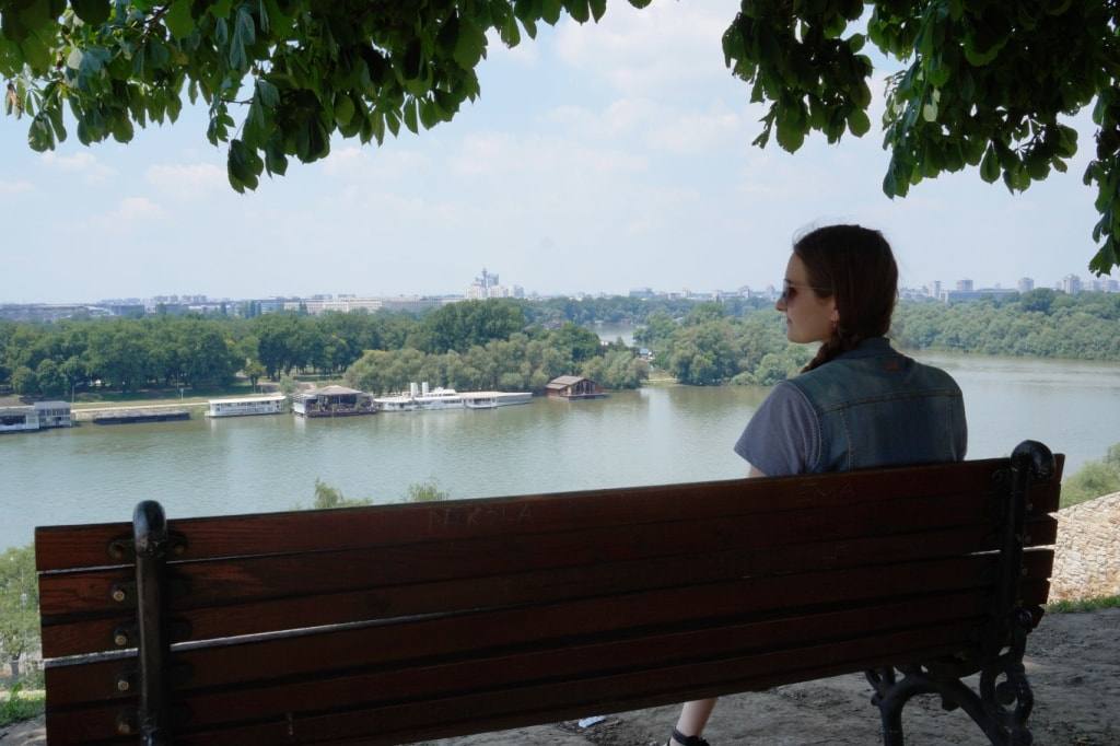 view from Kalemegdan park Belgrade