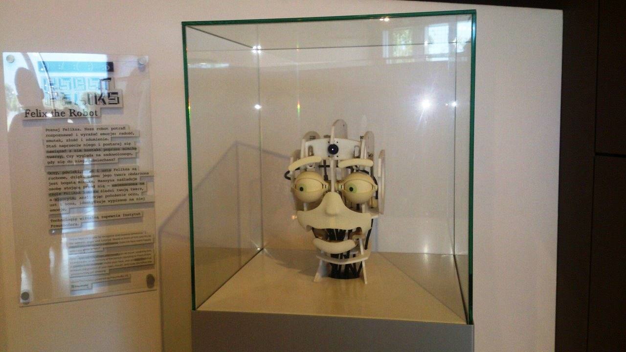 Робот, повторяющий человеческие эмоции