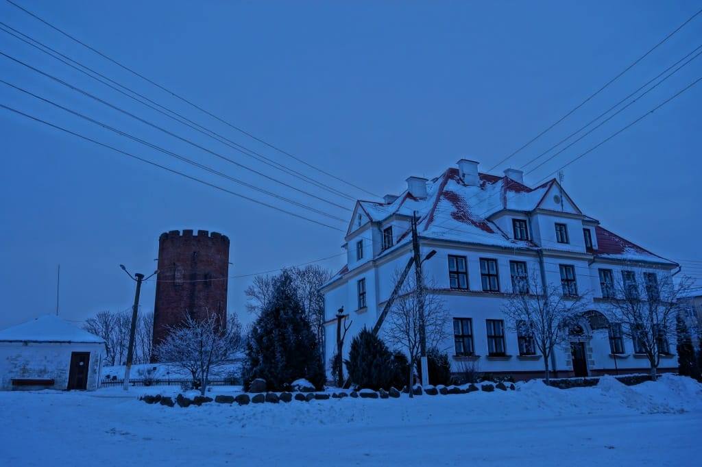 здание польской гимназии в Каменце