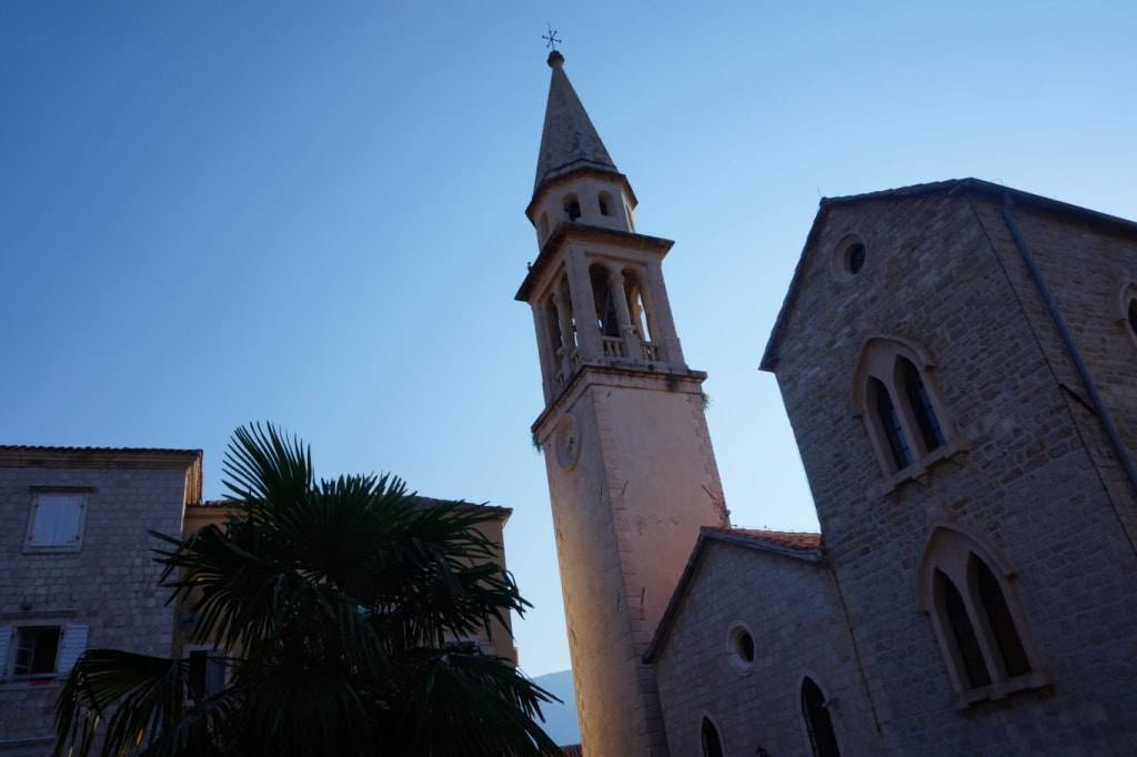 St. Ioann cathedral Budva old town