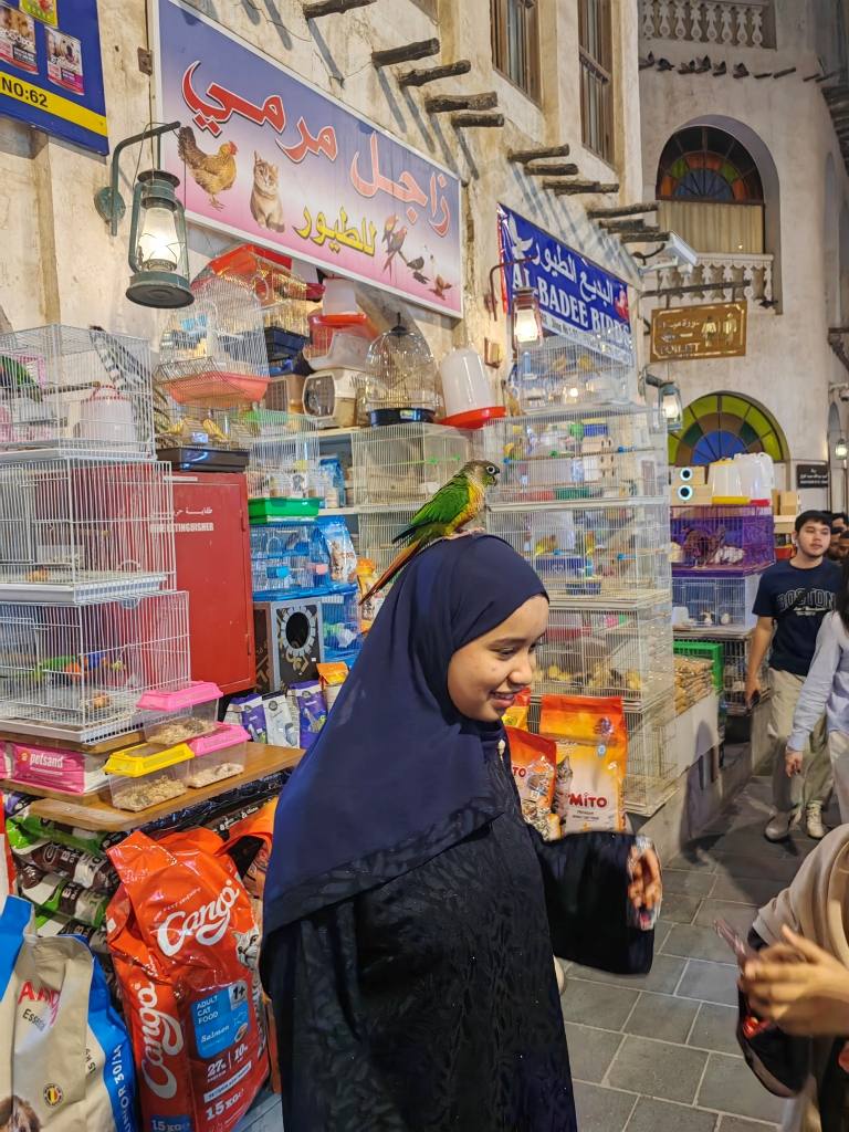 devochka-s-popogaem-Souq-Waqif